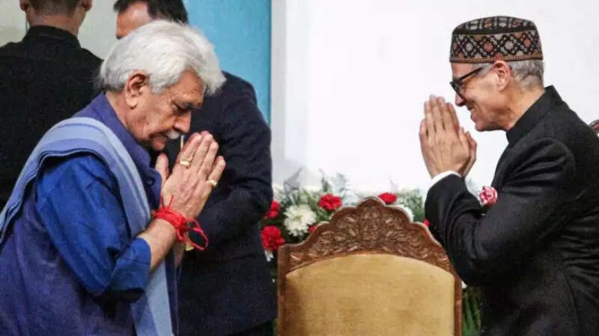 J&K LG finds business rules 'contrary to Jammu and Kashmir Act', sends file back to CM Omar Abdullah