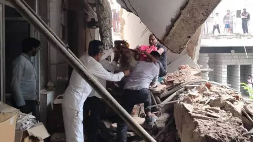 Three dead, two hurt in Jharkhand hospital roof collapse