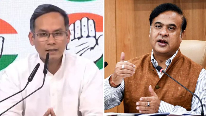 'Gaurav Gogoi's wife continued receiving salary from Pakistan': Himanta Sarma charges again; Congress MP responds