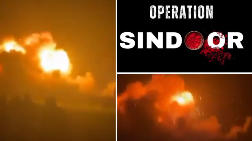 Watch: Union minister Kiren Rijiju shares video as India strikes terror bases in Pakistan, PoK