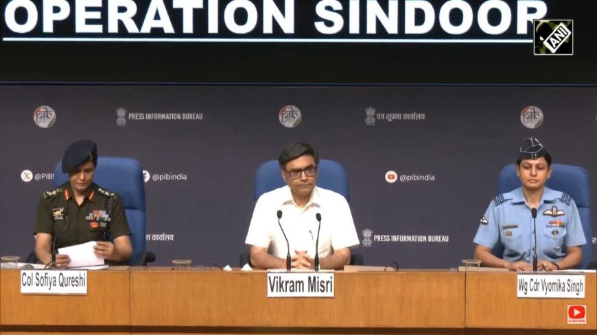 'Targets chosen on credible intel': Govt shares details of India's 'Operation Sindoor'