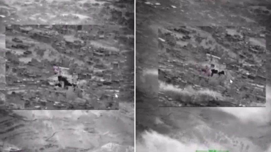 Watch: Army shares footage of strike on LeT suicide bomber training camp in Kotli, PoK