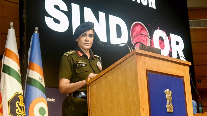 Operation Sindoor: Biochemist who left PhD for the uniform