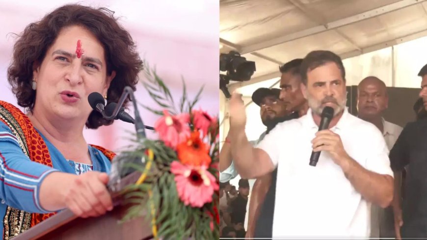 'Is it a crime to raise voice of Dalits?': Priyanka Gandhi questions Bihar govt after Rahul Gandhi 'stopped' by police