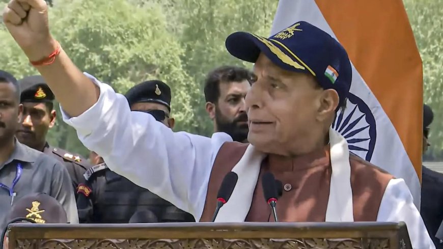 'Pakistan jahan khada hota hai ...': Rajnath Singh tweaks iconic Amitabh Bachchan dialogue to slam Islamabad