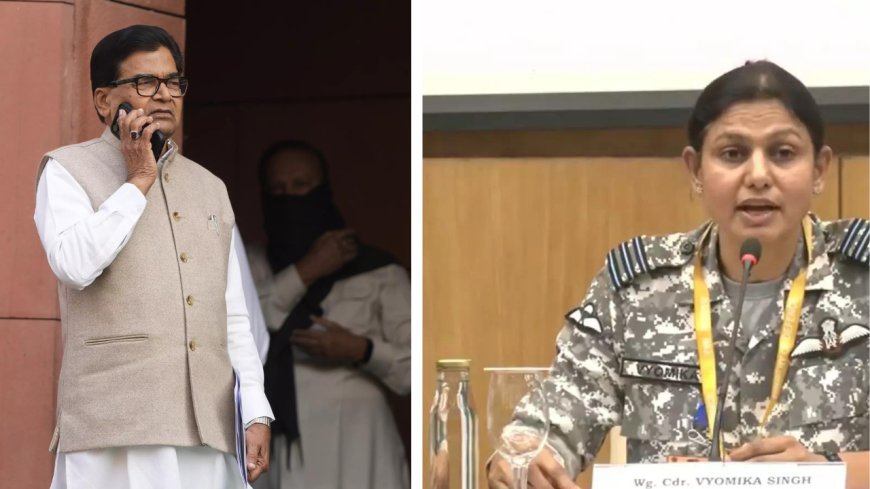 Ram Gopal Yadav sparks row with casteist remark on Wing Commander Vyomika Singh