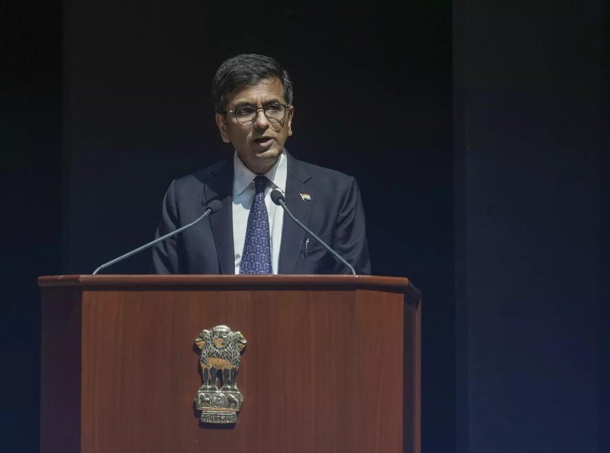 Former CJI D Y Chandrachud appointed as 'distinguished professor' at NLU Delhi
