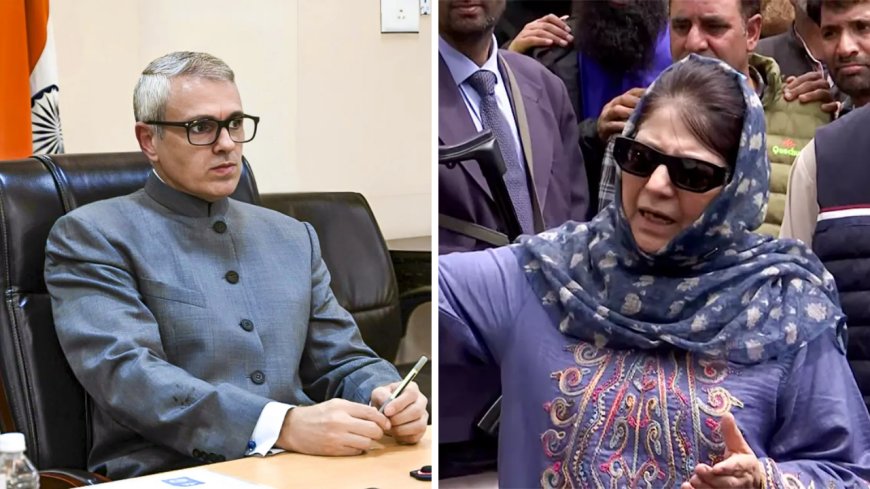 Omar, Mufti spar over ‘weaponising’ water, patriotism, pro-Pakistan tilt