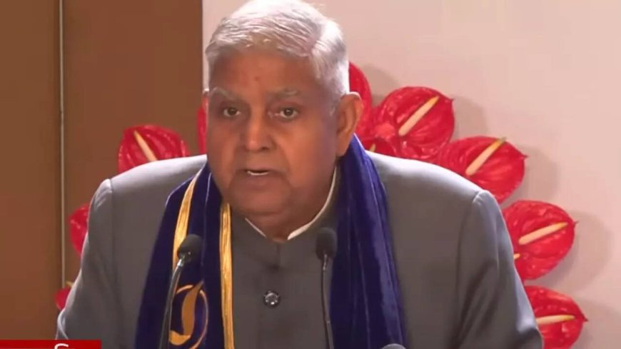 'Bharat has done it': Vice president Dhankhar likens Operation Sindoor to Osama bin Laden killing in Pakistan