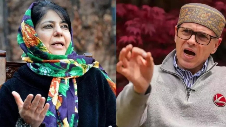 Mehbooba, Omar talk peace from warzone