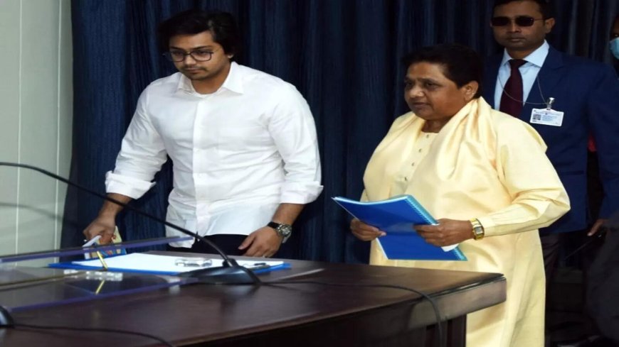 Now, Mayawati names nephew BSP’s chief national coordinator