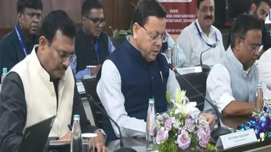 Uttarakhand CM Dhami, Finance Commission discuss state's share of grants
