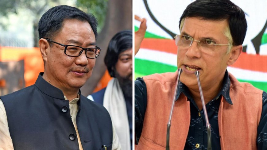 On Kiren Rijiju's cryptic poetic post, Pawan Khera's 'message for boss' swipe