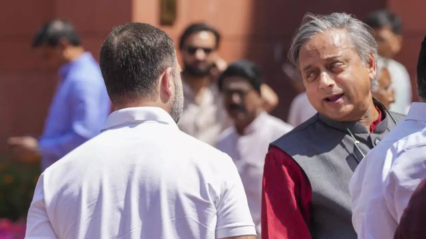 Has Shashi Tharoor's association with Congress reached dead end?