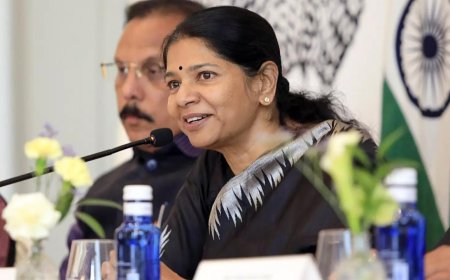 'What is India's national language?': DMK MP Kanimozhi's response in Spain goes viral