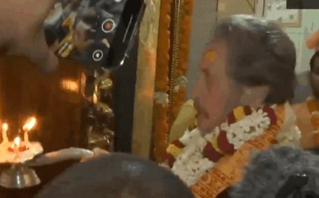 Watch: A day after Ayodhya visit, Elon Musk’s father Errol Musk offers prayers at ISKCON Temple in Delhi