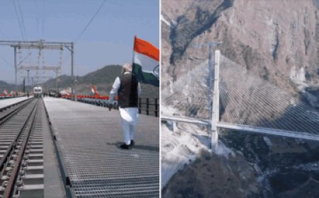 'Chenab & Anji Bridge are transformative projects': PM Modi hails infra push in J&K; watch top moments from his visit