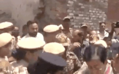 Anti-demolition protest: Delhi police remove former CM Atishi from protest spot, detained - watch video