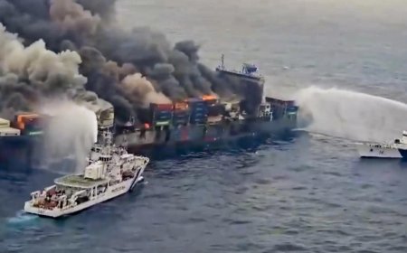 ‘Prompt & professional’: China thanks India for swift rescue of fire-hit cargo ship off Kerala coast, wishes success for further operations