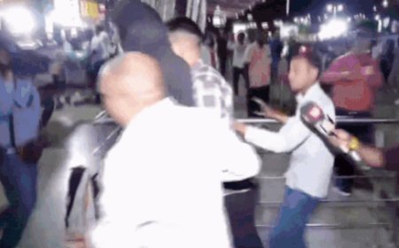 Meghalaya murder case: Accused gets slapped at Indore airport by unknown man - Video