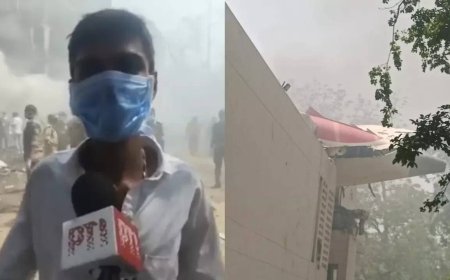 Ahmedabad plane crash: Eyewitness says heard a loud noise; 'dead bodies and debris scattered all over'