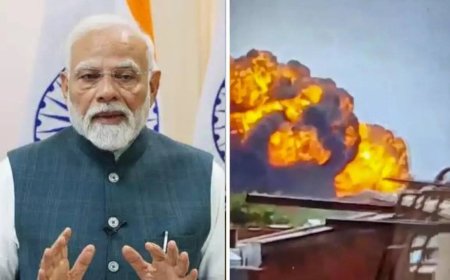 Gujarat plane crash: PM Modi expresses shock; calls accident 'heartbreaking beyond words'