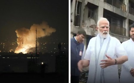 Morning news wrap: Israel strikes Iran in ‘Operation Rising Lion’; PM Modi visits Air India plane crash site & more