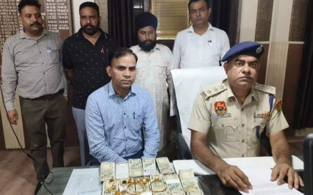 'Sewadar' arrested for theft from Gurdwara Sahib; cash and jewellery worth lakhs recovered