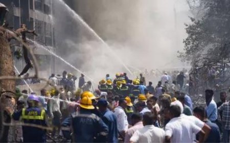 Air India plane crash: Wrapped in blanket, medico walks out of hostel inferno