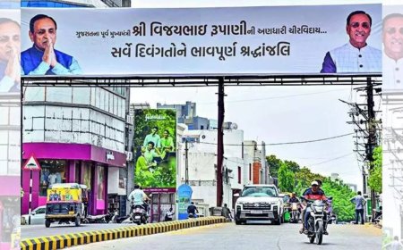 Vijay Rupani's hometown Rajkot prepares to bid its beloved neta a final farewell