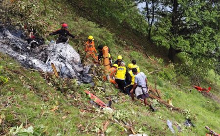 Kedarnath tragedy: Helicopter services halted for two days— What led to the crash that killed seven?