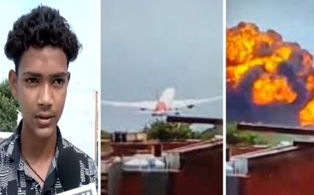 'It was flying too low, wanted to show my friends': Teen who casually filmed Air India crash, thought plane would land