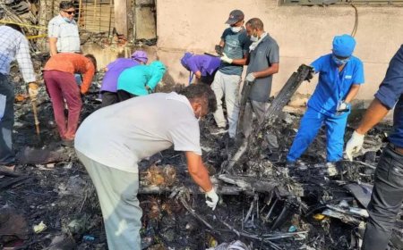 Air India plane crash: 70 tolas gold; at crash site, 1st responder's grit shines