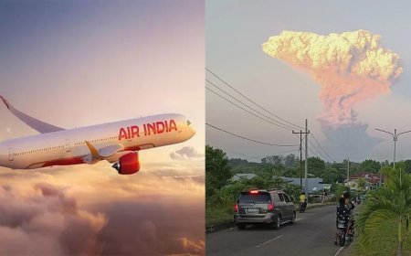 Air India flight to Bali disrupted midway: Flight returns to Delhi safely; air route affected due to volcanic activity