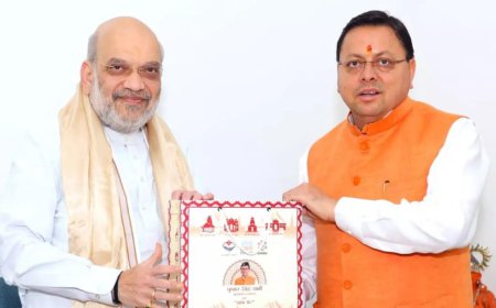 Uttarakhand CM Dhami meets Amit Shah in Delhi; discuss various important issues