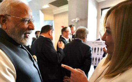 'You're the best': Italian PM Meloni tells PM Modi in Canada
