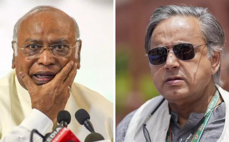 Point of no return? Kharge takes 'Modi first' swipe at Tharoor; Congress MP responds with cryptic message