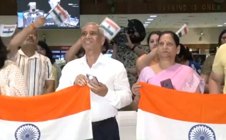 Cheers, tears and Tiranga pride: Shubhanshu Shukla makes history with Axiom-4 docking at ISS, emotional reactions from family in Lucknow; watch videos