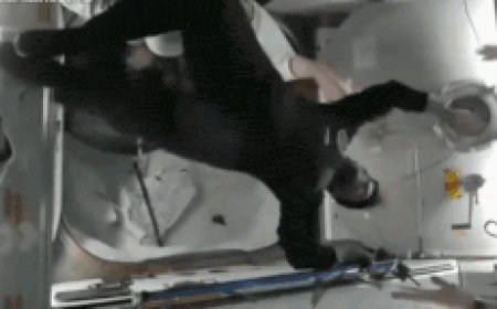 Axiom-4: With hugs and cheers, Shubhanshu Shukla floats in ISS- first visuals