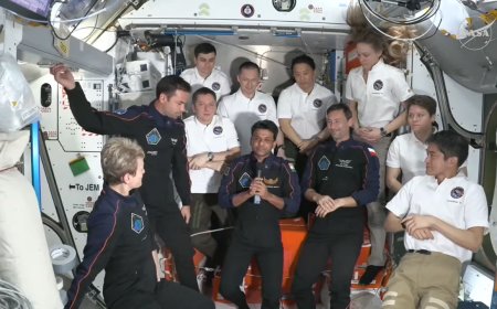 'Jai Hind, Jai Bharat': Shubhanshu Shukla's first message to India from ISS; says 'not easy to stand here'