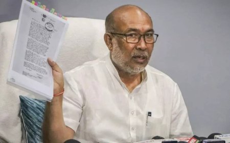 Manipur crisis: Former CM Biren Singh says efforts under way to form popular government; says 'peace compulsory'