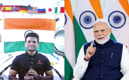 'You may be far, but hearts of 140cr Indians beat with you, it’s start of new era': PM Modi to Shukla on ISS