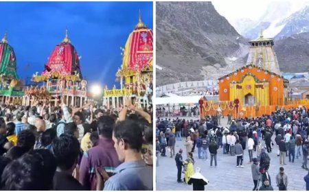 Morning news wrap: Puri stampede claims three lives near Gundicha Temple; Char Dham Yatra halted for 24 hours amid heavy rain alert; and more