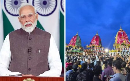 Evening news wrap: PM Modi's sharp attack on Congress over Emergency, Rath Yatra turns tragic in Odisha; & more