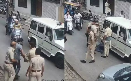 Kota shocker: Cop’s slap leaves shopkeeper unconscious; video sparks public outrage
