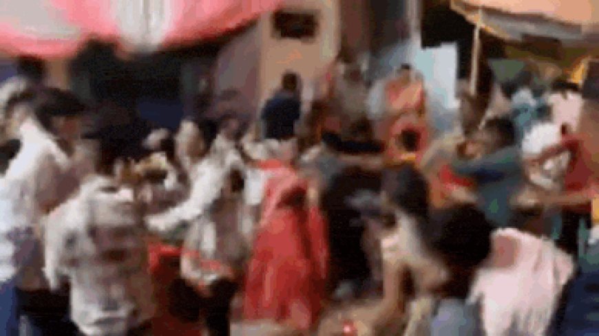 Watch: Chairs fly as wedding guests brawl over cooler in Jhansi — video goes viral