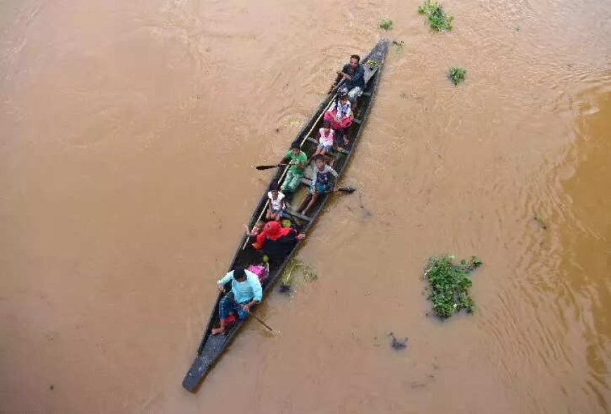 Flood situation worsens across Assam: 10 rivers cross danger level; 78,000 people affected across 15 districts