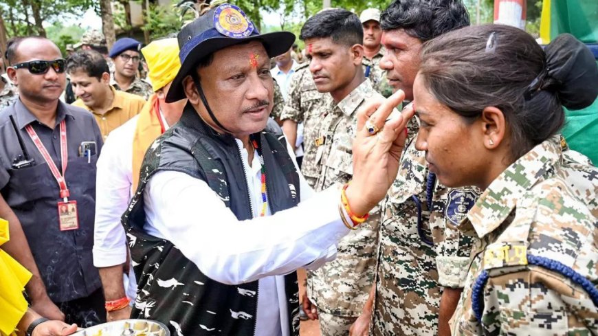 Chhattisgarh CM Vishnudeo Sai sees turning point in war on Maoists