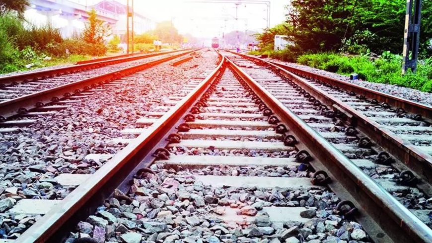 Alert locopilot spots 20-ft-long pipe on tracks in UP, foils derailment bid