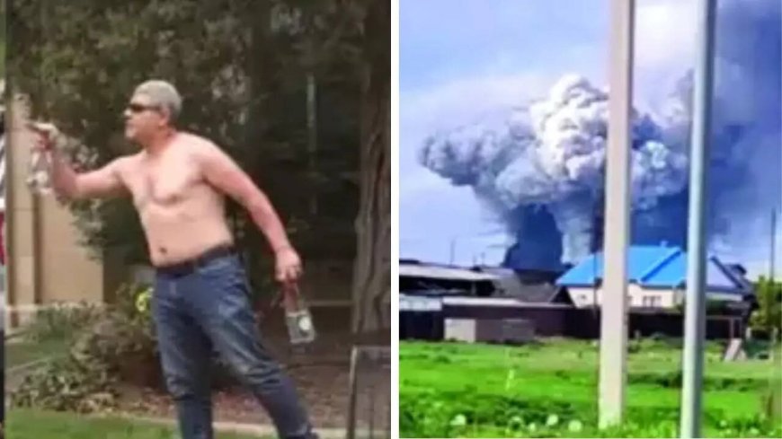Morning news wrap: Man attacks crowd with firebombs at Israel memorial in US; Ukraine strikes 41 Russian jets in drone assault & more